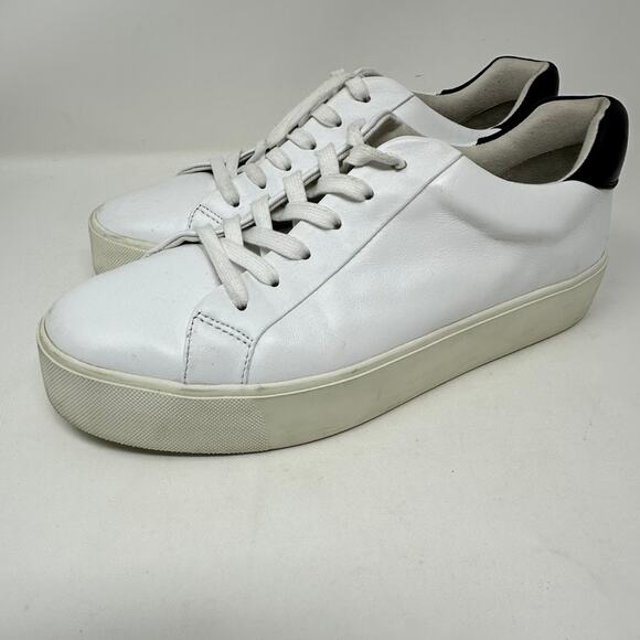 Vince Fulton Leather Oxford Sneakers Men\'s 9.5 Leather Upper Round Toe Lace-Up main image 9